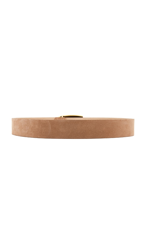 L'AGENCE Milou Domed Suede Belt | Thumbnail 2 L'AGENCE Milou Domed Suede Belt | Thumbnail 2
