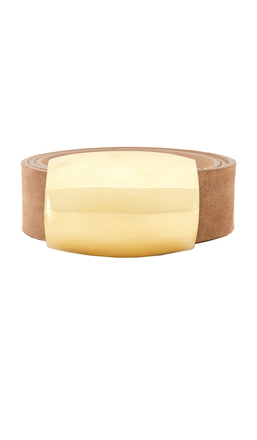L'AGENCE Milou Domed Suede Belt | Thumbnail 3 L'AGENCE Milou Domed Suede Belt | Thumbnail 3