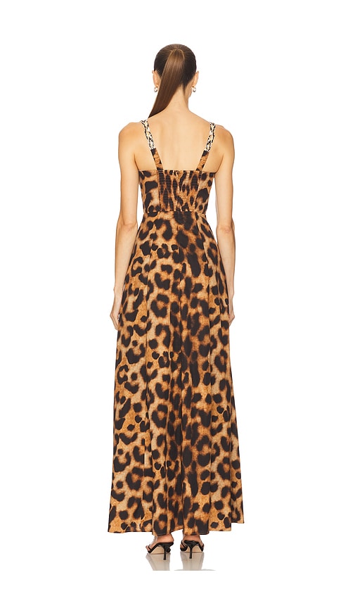  L'agence Maxikleid Sutton In Brown. Größe 00. Also In 0. 