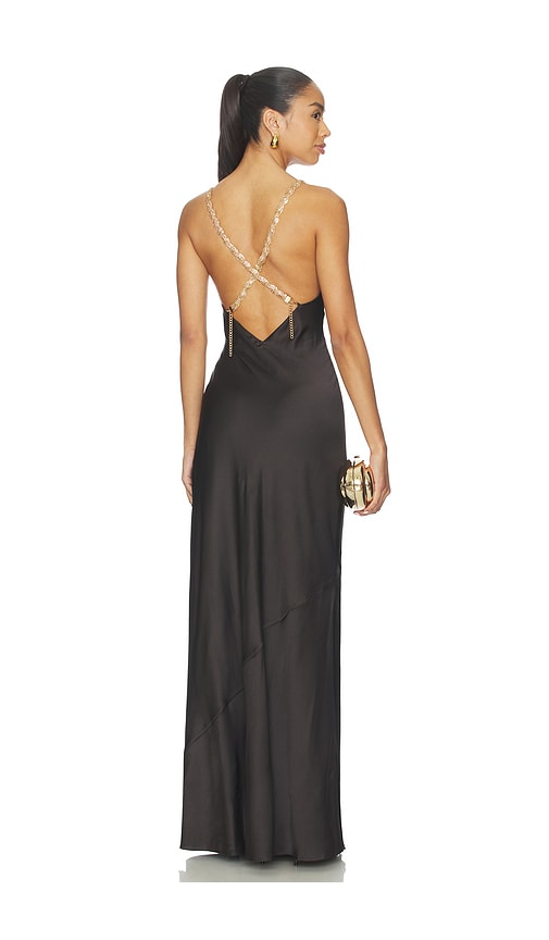  L'agence Abendkleid Saint In Brown. Größe 0. Also In 6. 