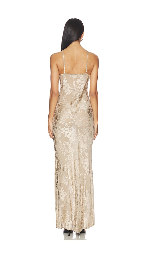  L'agence Kleid Christine In Beige. Größe 4. Also In 8. 