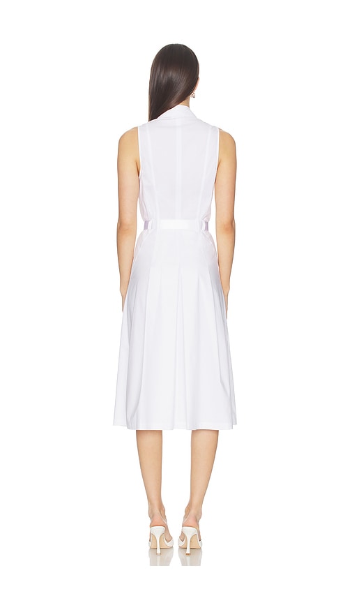  L'agence Hemdkleid Mit Bindeband Kylo In White. Größe 2. Also In 4, 6. 