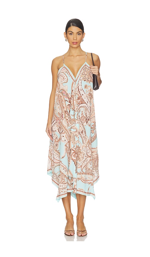 L'AGENCE Elise Midi Dress
