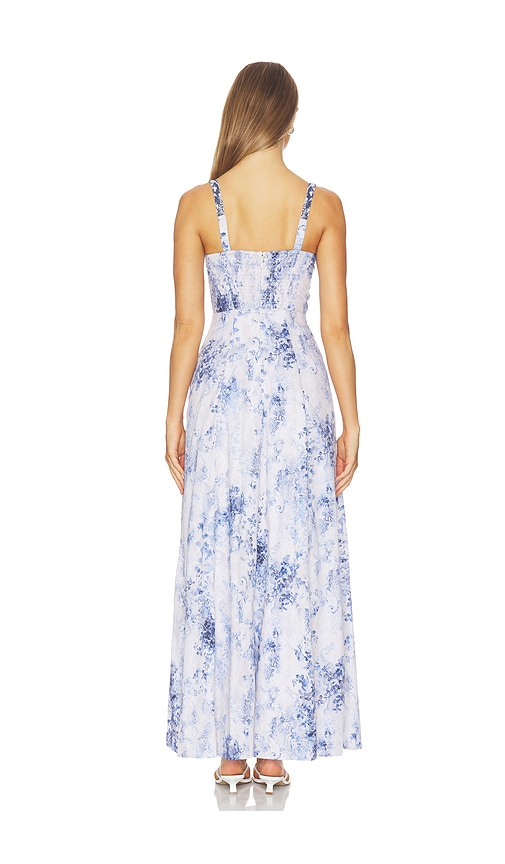  L'agence Kleid Sutton In Blue. Größe 0. Also In 2, 4, 8. 