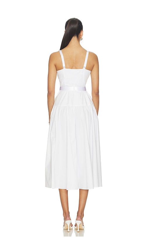  L'agence Kleid Rima In White. Größe 2. Also In 4, 6, 8, 10. 