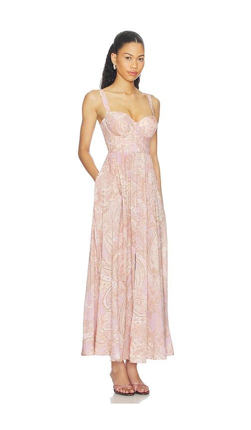L'AGENCE Rosette Maxi Dress | Thumbnail 2