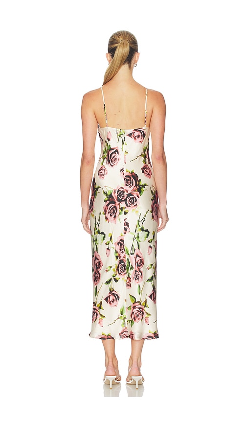 L'AGENCE Seridie Midi Slip Dress | Thumbnail 3