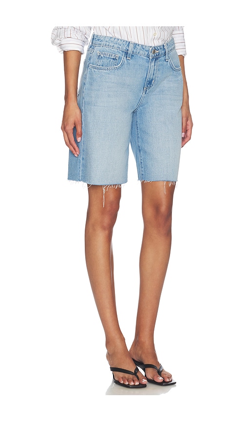 L'agence River Mid Rise Bermuda Short In Multi