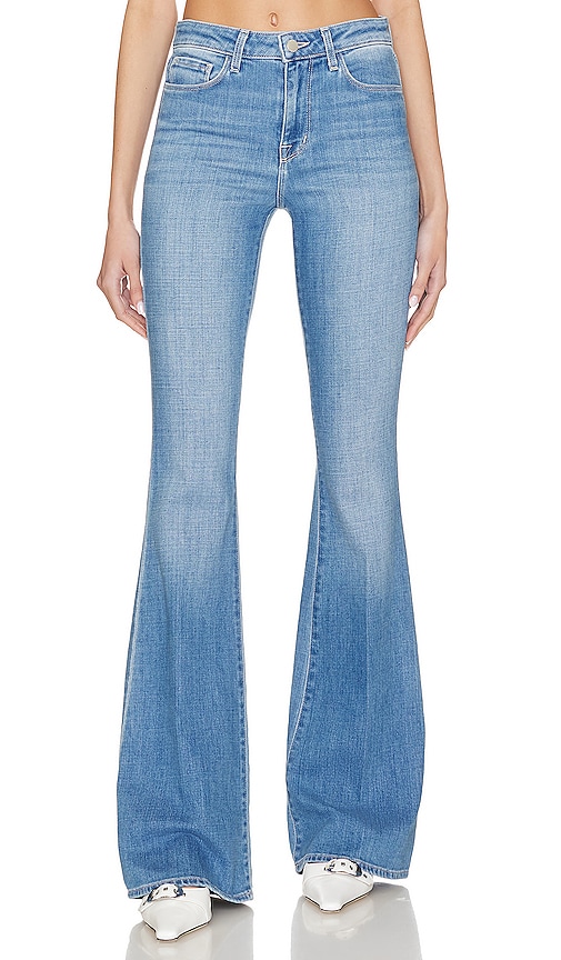 L AGENCE BELL HIGH RISE FLARE JEAN