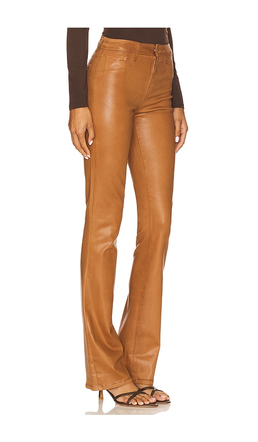L Agence Selma High Rise Sleek Baby Bootcut In Brown