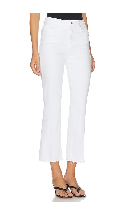 L'AGENCE Kendra High Rise Crop Flare Jean | Thumbnail 2 L'AGENCE Kendra High Rise Crop Flare Jean | Thumbnail 2