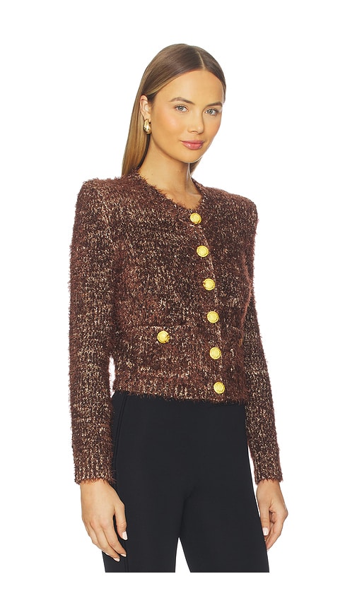 L'agence Una Knit Cardigan In Multi