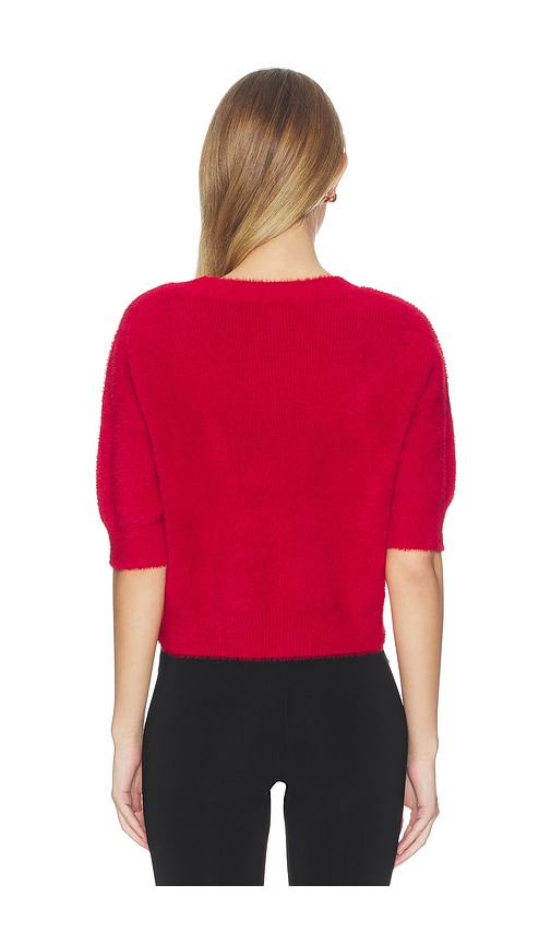  L'agence Sweatshirt, Rundhalsausschnitt Guinevere In Red. Größe Xs. Also In S, M. 