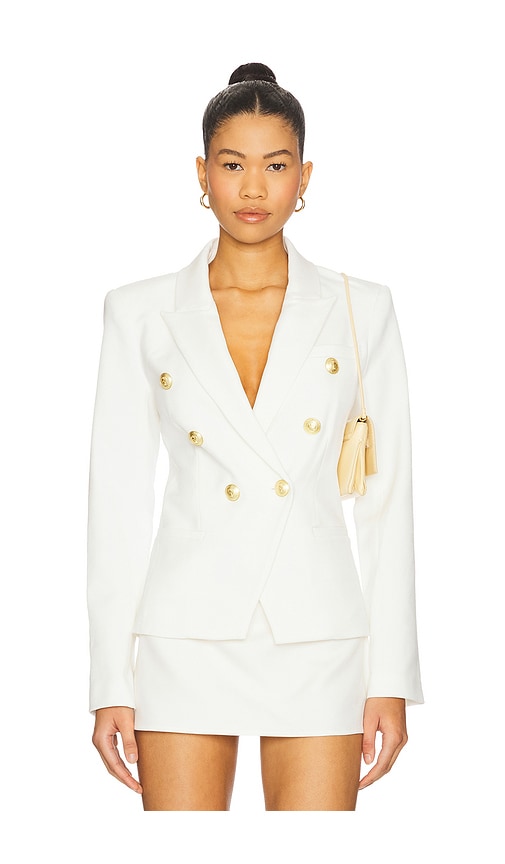 Marie Blazer in White. - size 8 (also in 0, 00, 2, 4, 6)