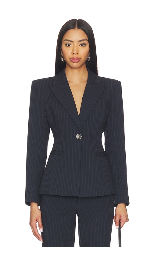 L'AGENCE Therese Cinched Waist Blazer | Thumbnail 3