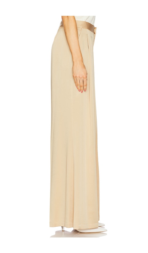 L'agence Hose Mit Weitem Bein Aubrie In Tan. Größe 2. Also In 10. 