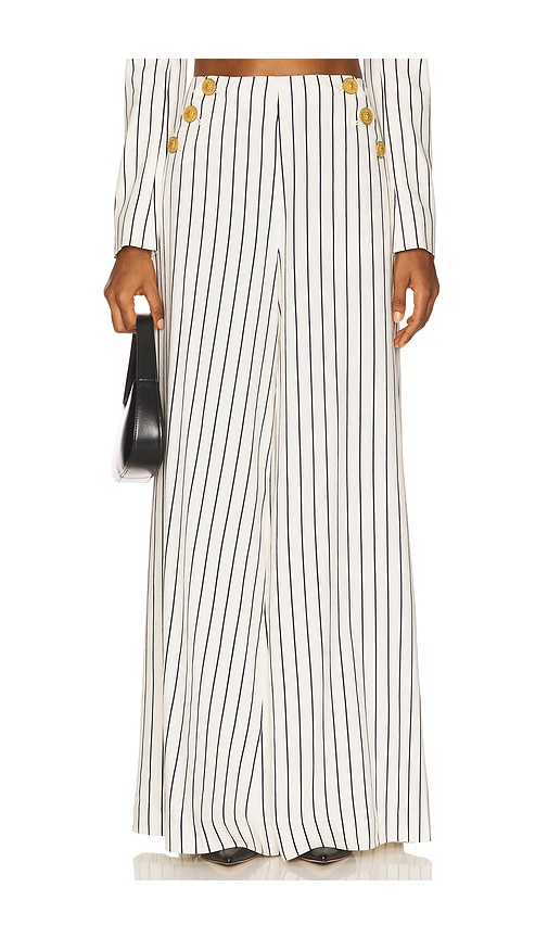 Kingston Wide Leg Pant in White. - size 0 (also in 10, 2, 4, 6, 8) - L'AGENCE - Modalova