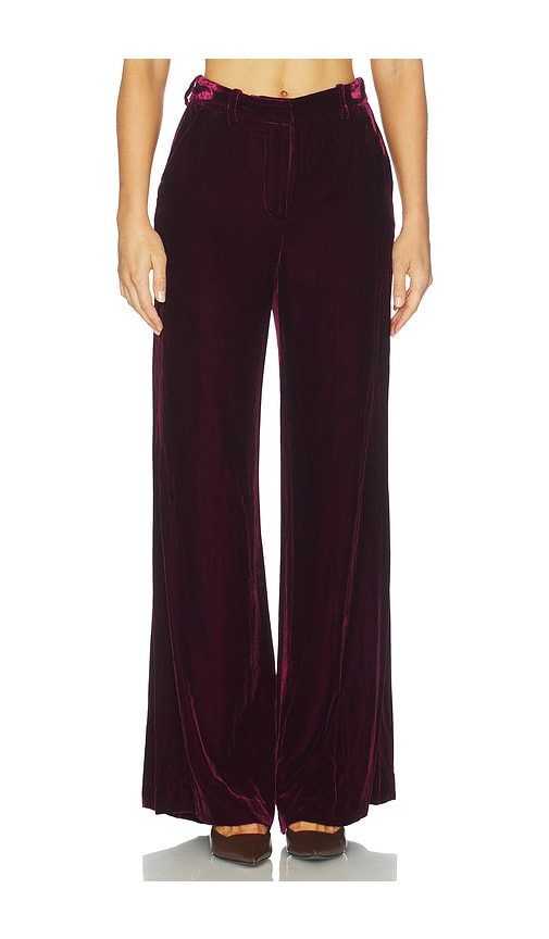 L'agence Pilar Wide Leg In Brown