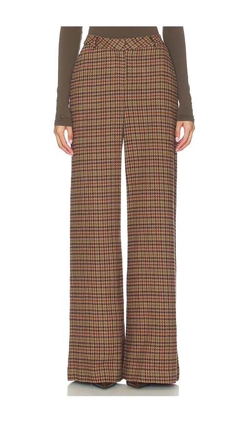 L'agence Pilar Wide Leg Pant In Multi