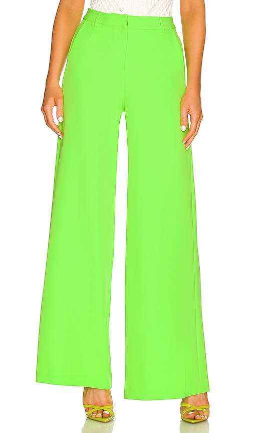 lime green dress pants women's Women's Pressure's On Straight Leg Dress Pants in Mint Green