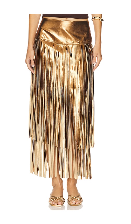 L Agence Karolina Stud Skirt