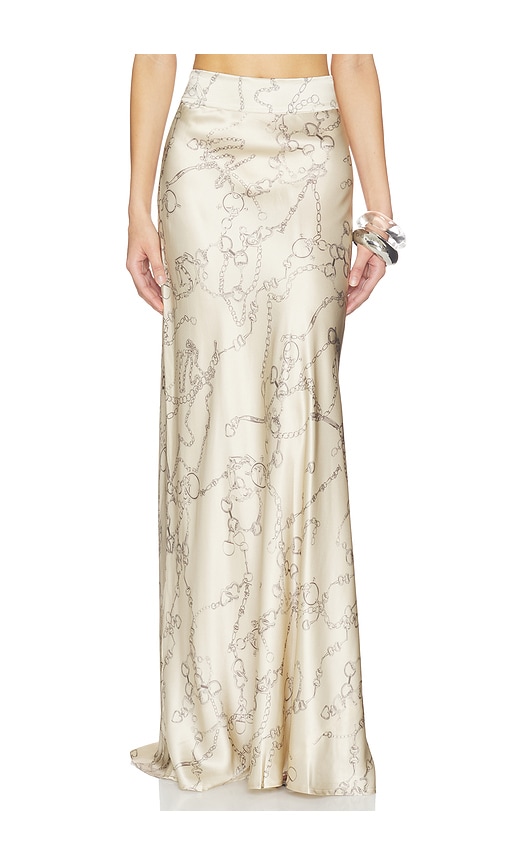 L'AGENCE Ryker Waistband Bias Skirt