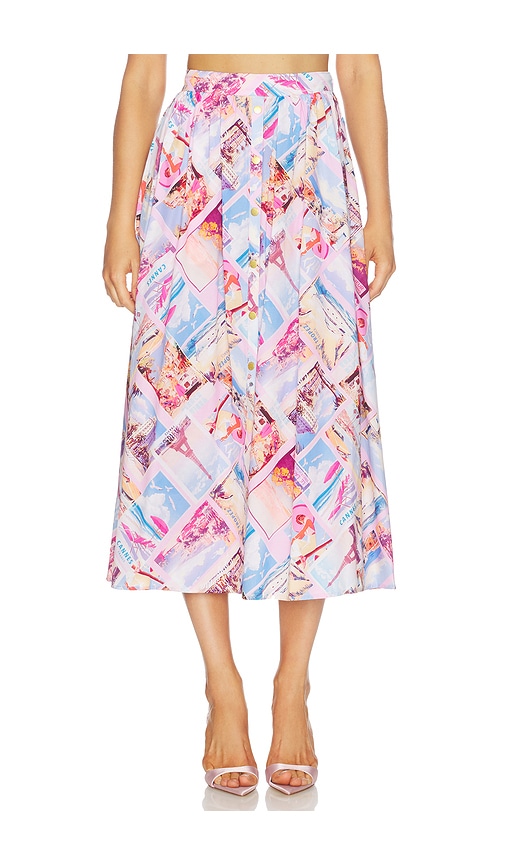 L'agence Seina Midi Skirt