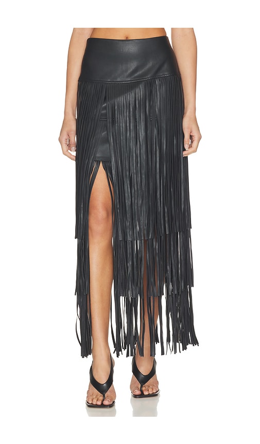 L'AGENCE JUPE KAROLINE  en Black. Taille 4. Also en 2, 0, 6.
