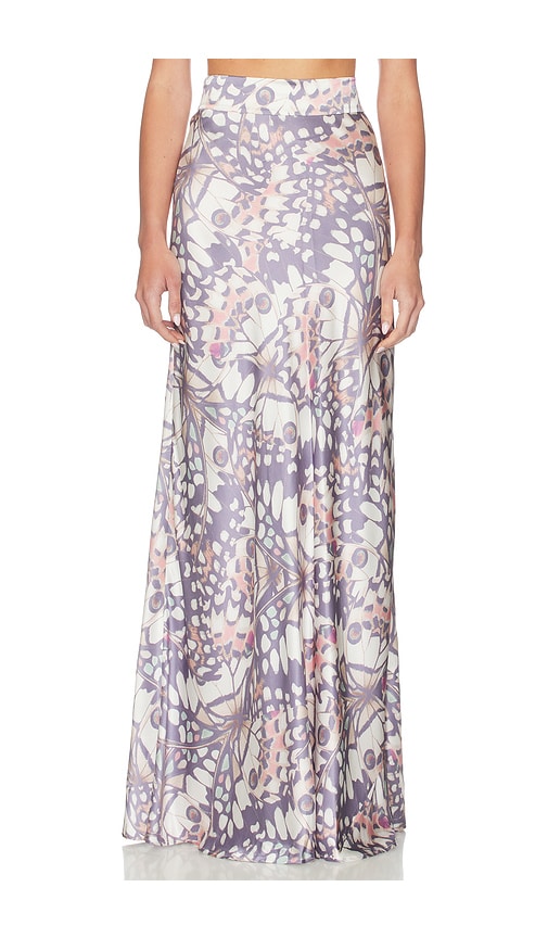 L'AGENCE Ryker Waistband Bias Skirt