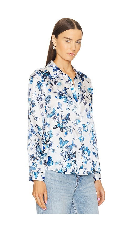 L AGENCE TYLER LONG SLEEVE BLOUSE 