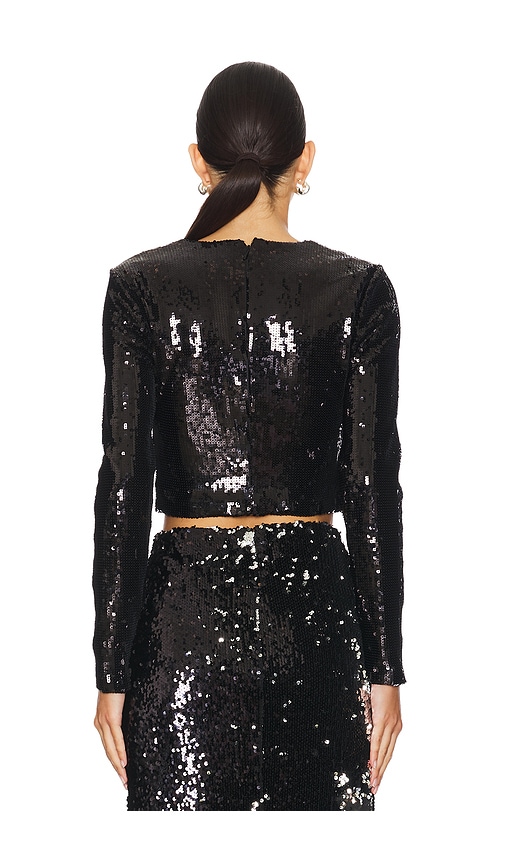  L'agence Crop-top Rogan In Black. Größe S. Also In Xxs. 
