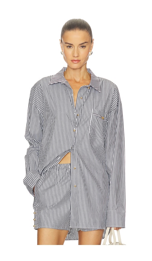 L'AGENCE Lorena Resort Shirt