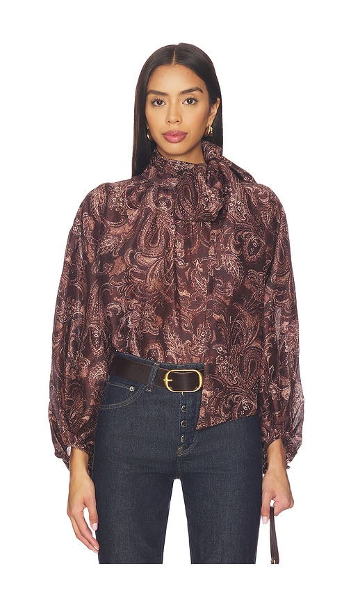 L'AGENCE Rhett Oversized Blouse