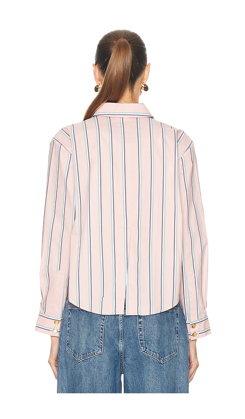  L'agence Asymmetrisches Cropped-oberteil Cosette In Pink. Größe Xs. Also In S, M, L. 