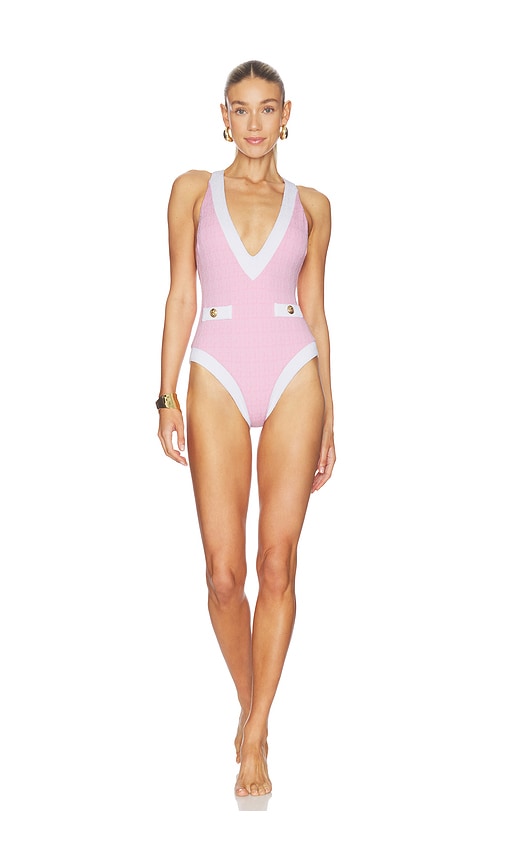 L'AGENCE Lisa Plunge One Piece