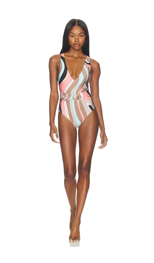 L'AGENCE Lisa Plunge One Piece