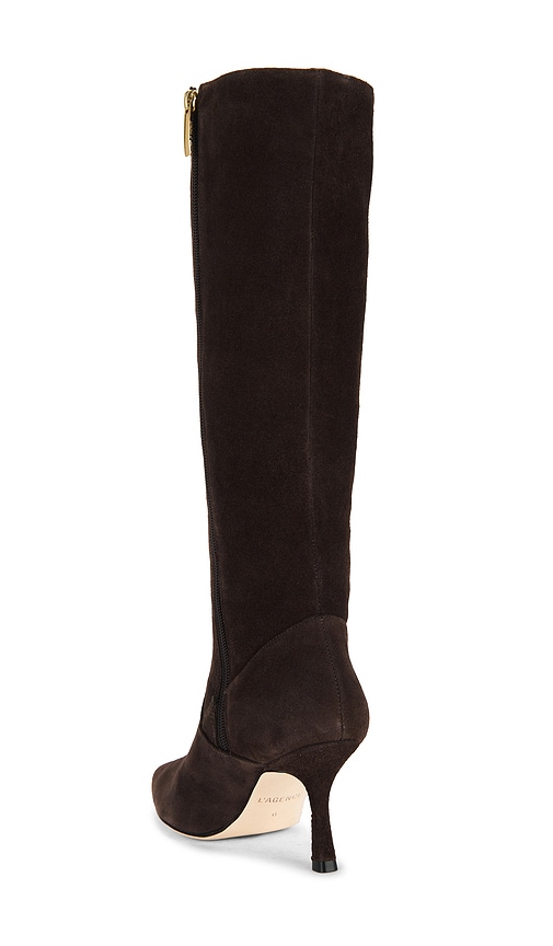  L'agence Boot Marya In Chocolate. Größe 6.5. Also In 8.5. 