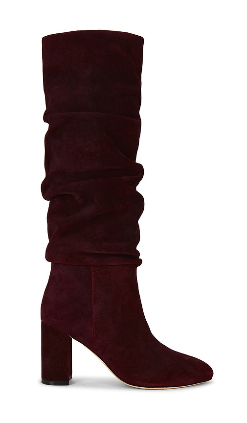 L'AGENCE Fletcher Boot in Wine. - size 7 (also in 9)