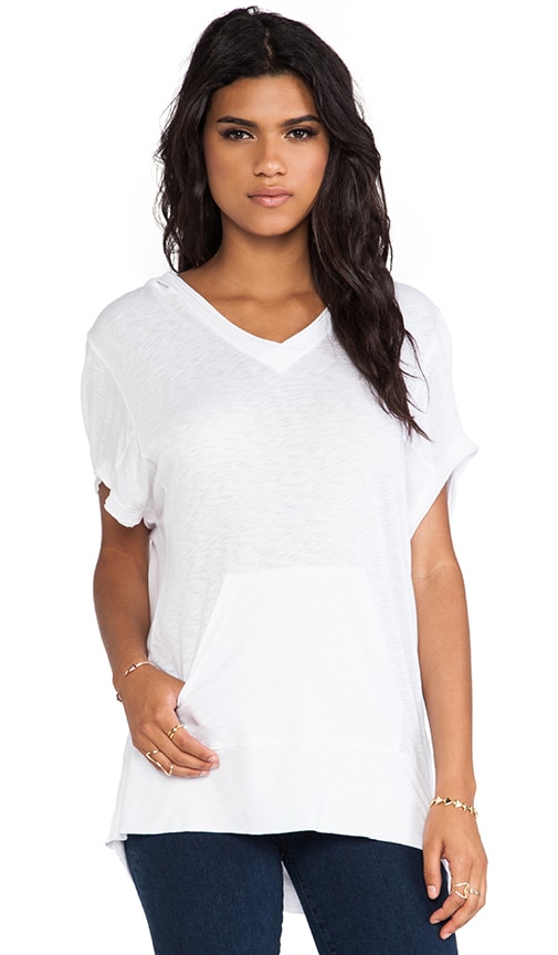 Short Sleeve Lounge Hoodie