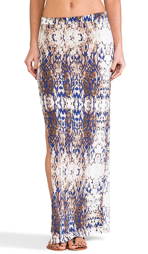 Asymmetric Maxi Skirt