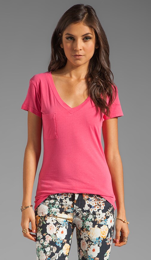 Tissue Jersey V Pocket Tee