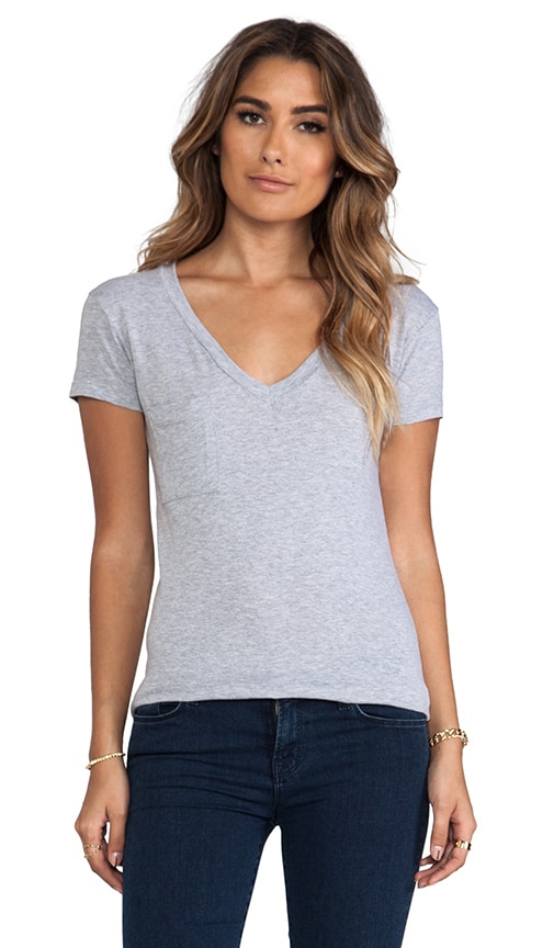 Tissue Jersey V Pocket Tee