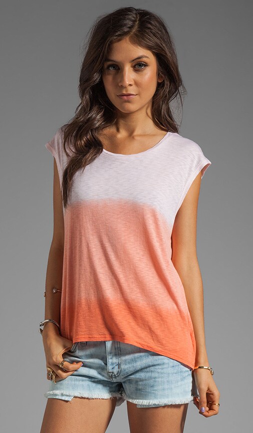 Ombre Slub Jersey Dolman Top
