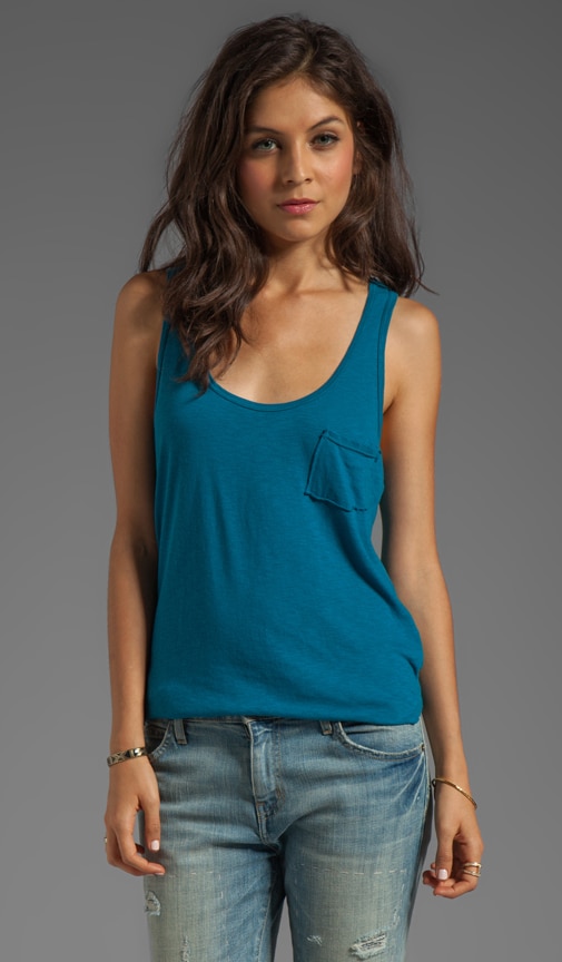 Slub Jersey Boyfriend Tank