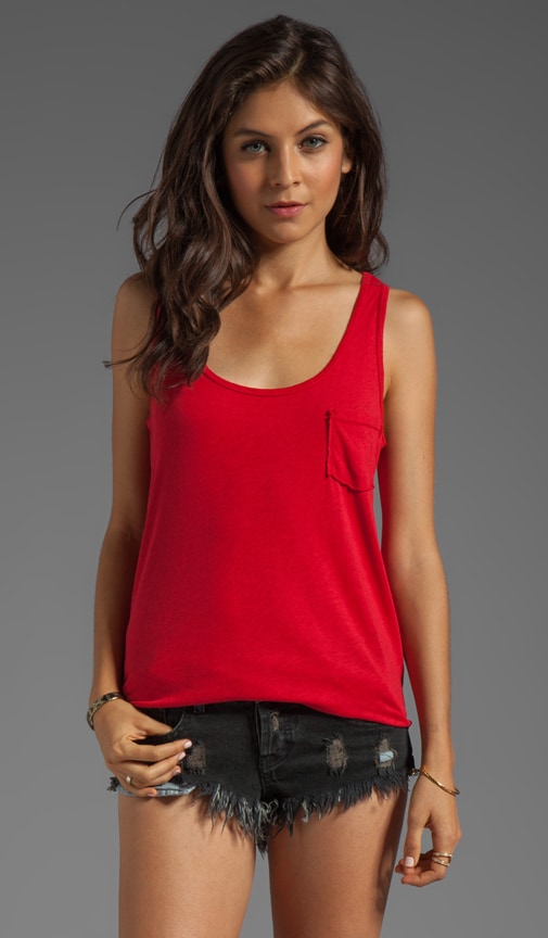 Slub Jersey Boyfriend Tank