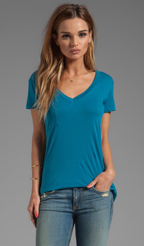 V-Neck Pocket Tee