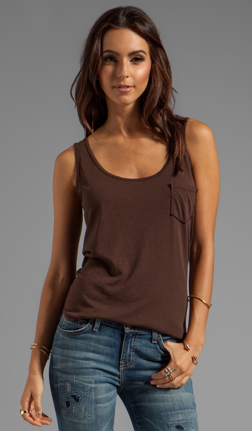 Slub Jersey Boyfriend Tank