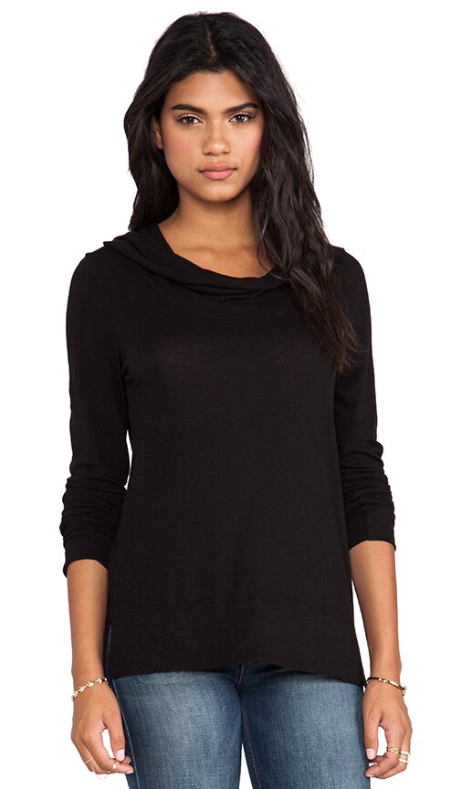 Long Sleeve Draped Hoody