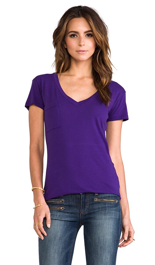 Tissue Jersey V Pocket Tee