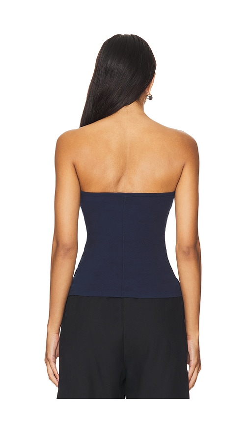  La Made Tube-top Del Rey In Navy. Größe Xl. Also In L. 